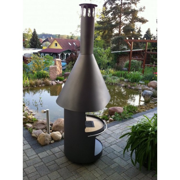 Камин для гриля Rondo DN 700