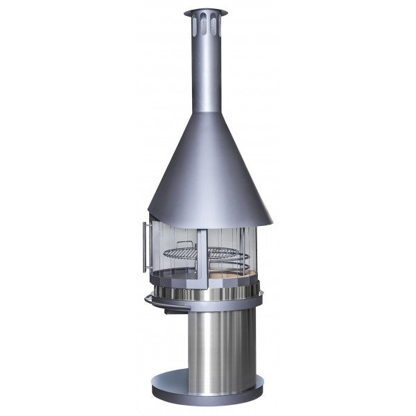 Гриль-камин Стекло PLUS DN 700