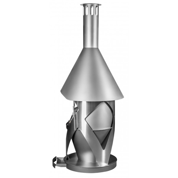 Гриль камин драгоценный камень DN 800