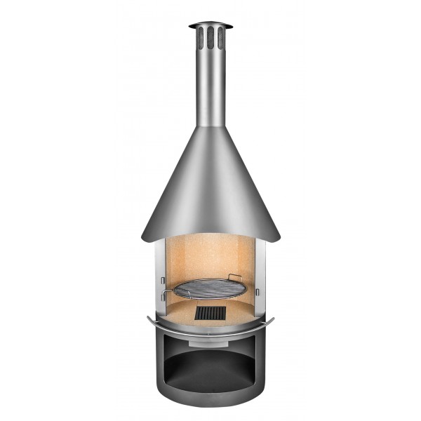 Камин для гриля Rondo DN 700