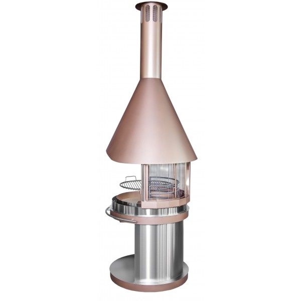 Гриль-камин Стекло PLUS DN 700