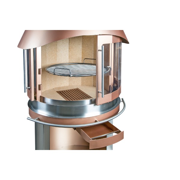 Камин для гриля Стекло DN 700