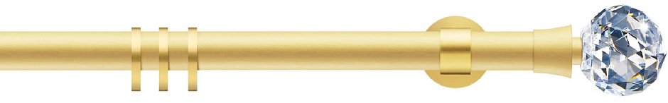 Карниз из латуни kristall