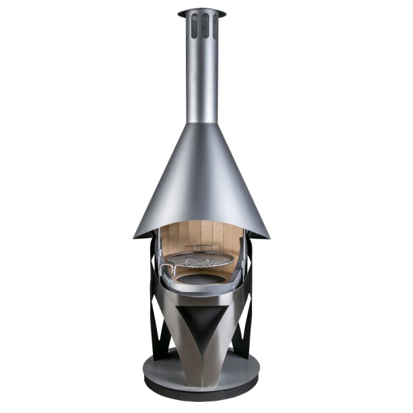 Садовый гриль из нержавеющей стали DN 700