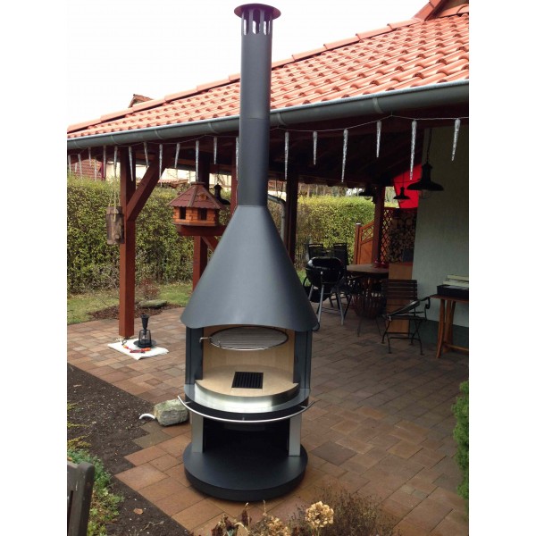 Каминный камень DN 800