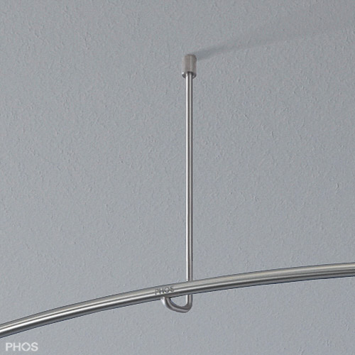 Круглый карниз для душа или ванной