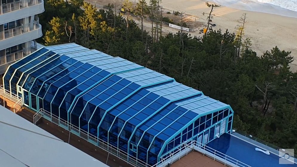 Отдельно стоящие раздвижные террасы от Libart