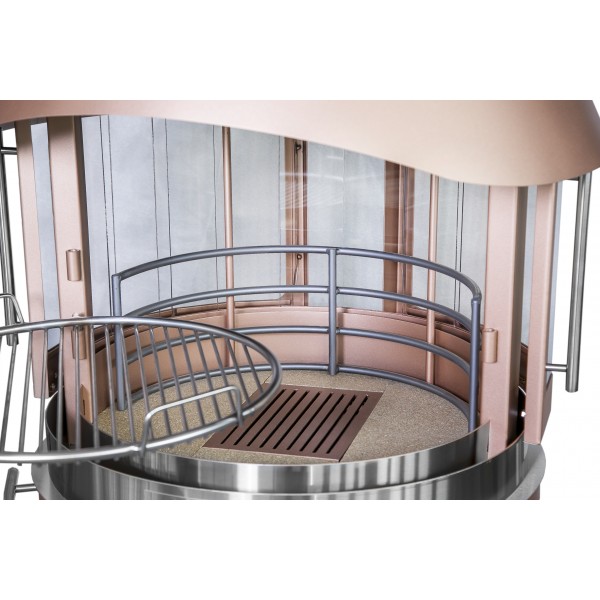 Гриль-камин Стекло PLUS DN 700