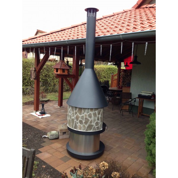 Каминный камень DN 800