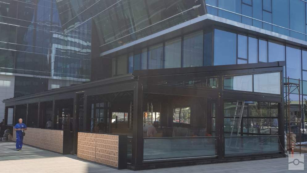 Раздвижные стеклянные крыши SolaGlide от Libart