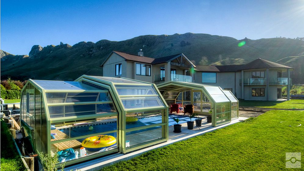 Выдвижные крыши AquaSun для бассейнов от Libart