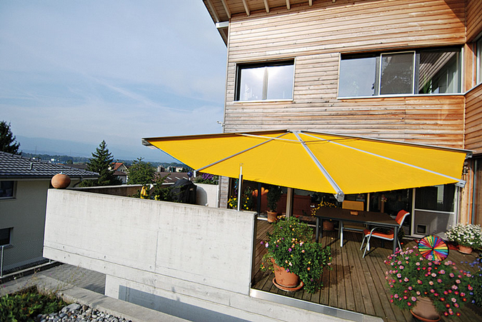 sun-o-tron® M4 веерная маркиза Radius