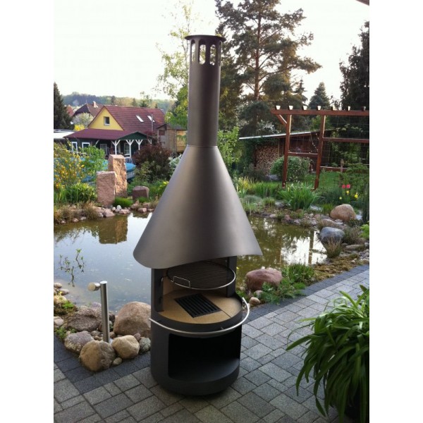 Камин для гриля Rondo DN 600