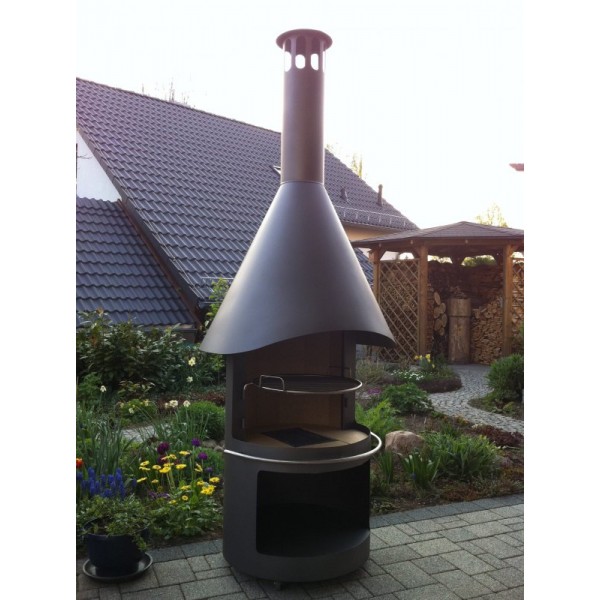 Камин для гриля Rondo DN 700