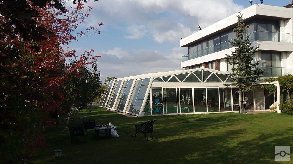 Отдельно стоящие раздвижные террасы от Libart