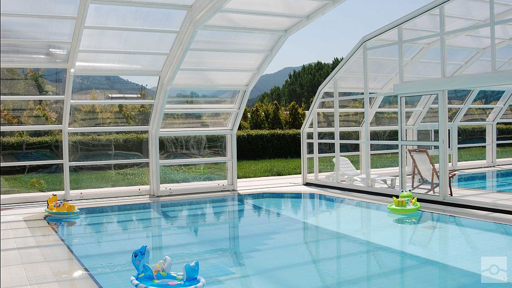 Выдвижные крыши AquaSun для бассейнов от Libart