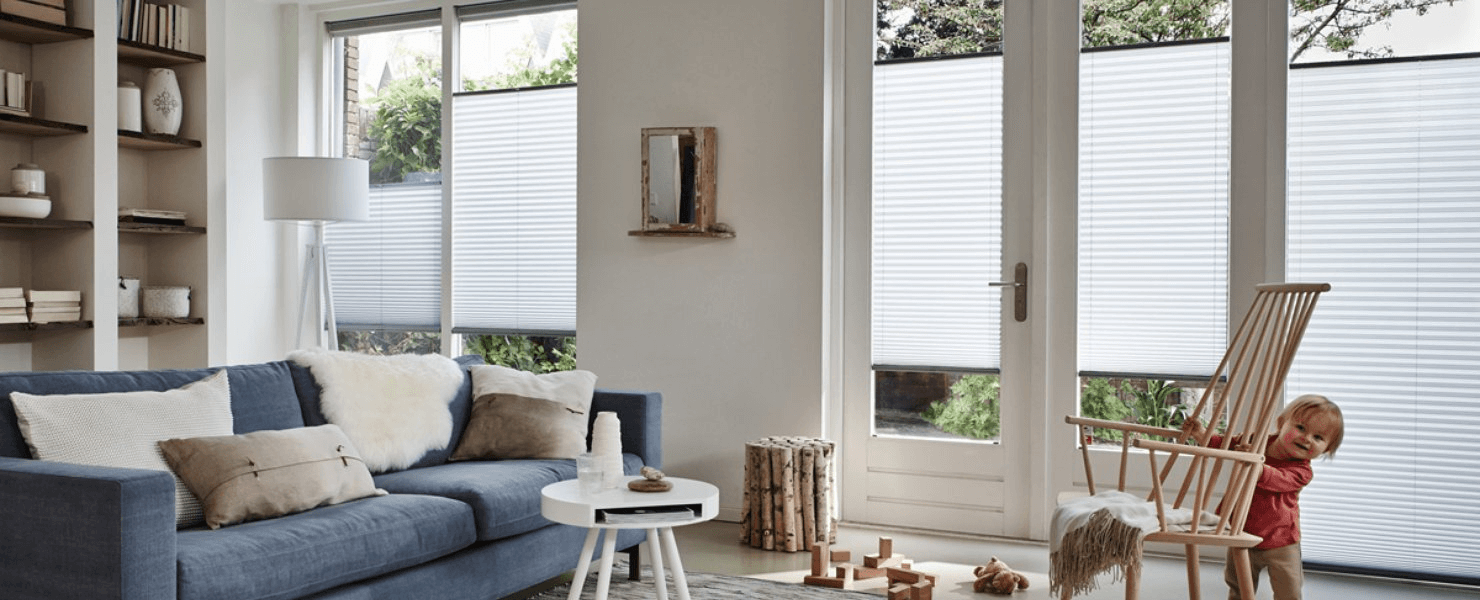 Шторы плиссе Luxaflex® Для простых окон и дверей