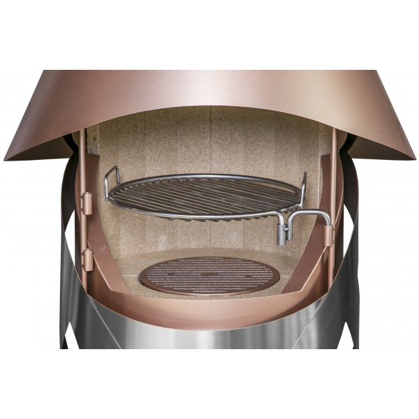 Садовый гриль из нержавеющей стали DN 700