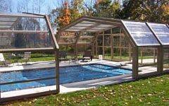 Выдвижные крыши AquaSun для бассейнов от Libart