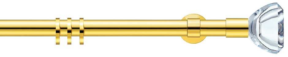 Карниз из латуни facette