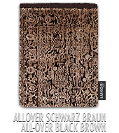 Черно коричневый