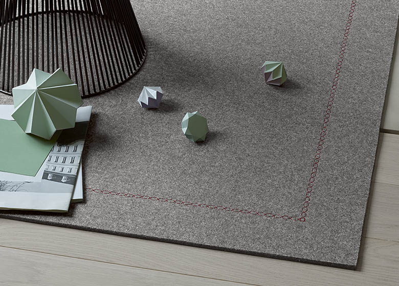 Ковры из войлока