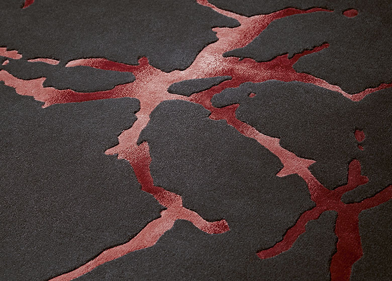 Ковры ручной работы от JAB. Дизайн BENEATH