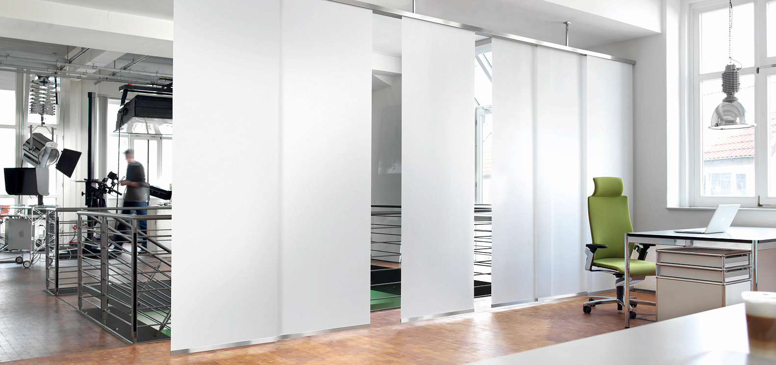 Японские шторы F1 зонирование