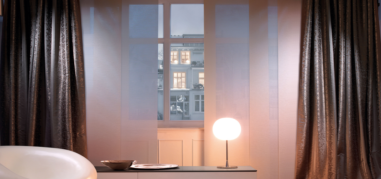 Японские шторы F1 со шторой