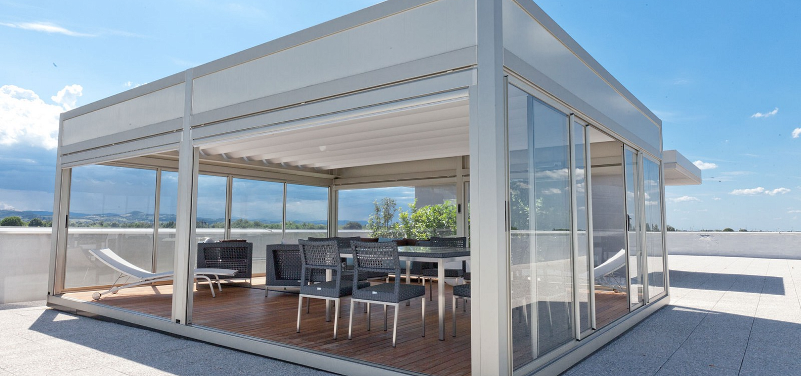 Пергола Corradi Pergotenda® Kubo