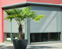 Рольставни с внешним креплением