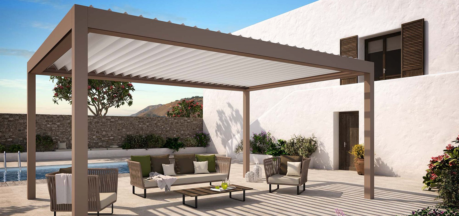 Пергола Corradi Bioclimatics Maestro