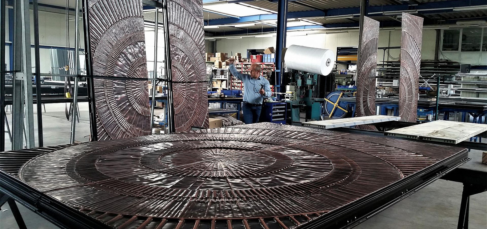 Медные двери SCHÜCO под заказ