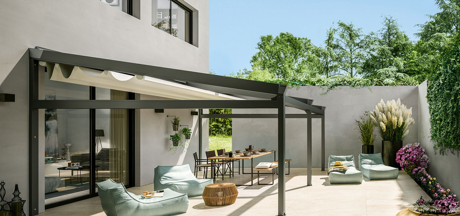 Пергола Corradi Pergotenda® B-Space