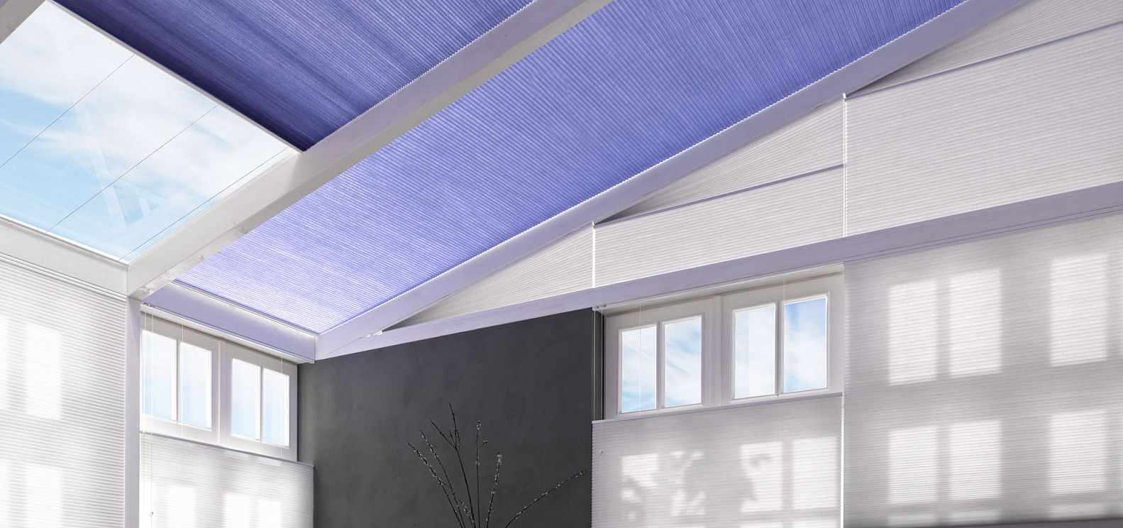 Шторы duette MHZ для сложных окон