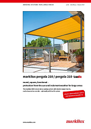 markilux pergola 210 tracfix
