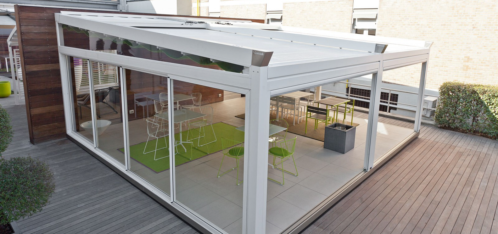 Пергола Corradi Pergotenda® B-Space