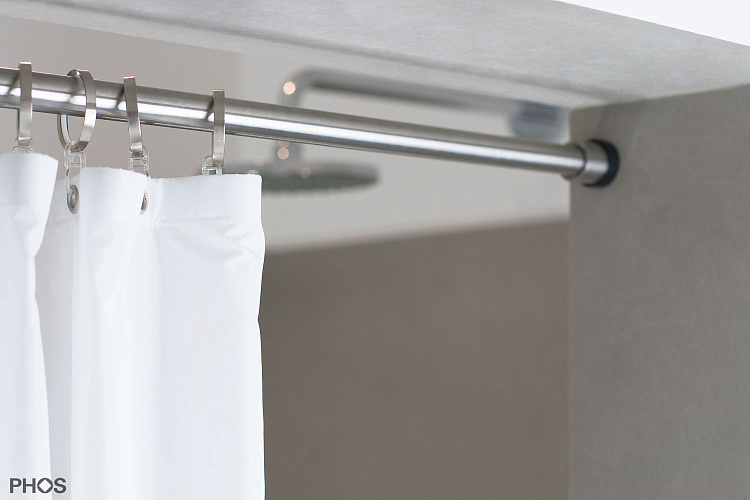 Карниз для душа и ванны телескопический