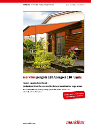 markilux pergola 110 tracfix