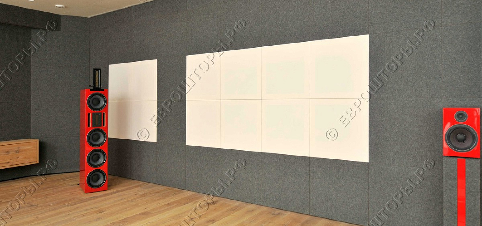 Акустические панели 90х90х1,2см