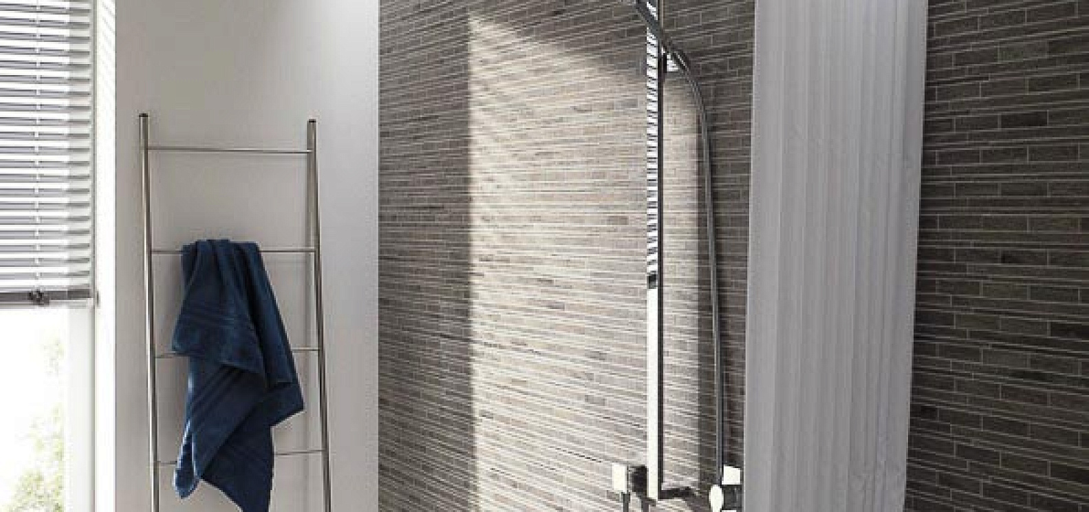 Карниз для ванной и душа круглой формы