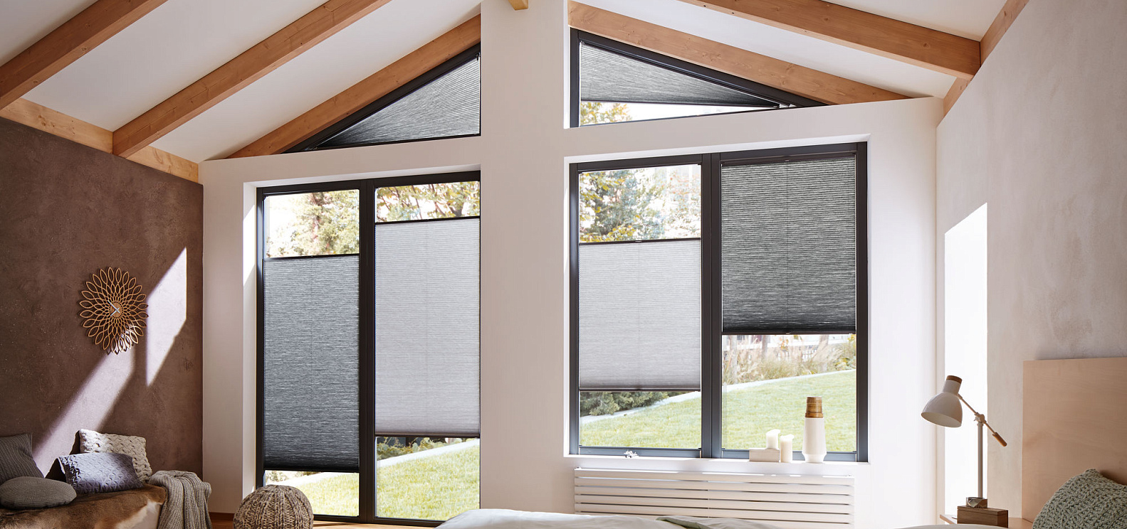 Шторы duette MHZ для сложных окон