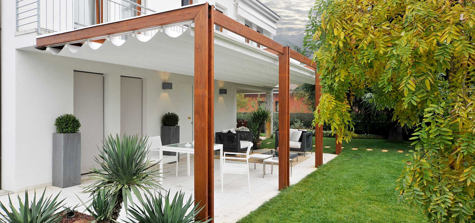 Пергола Corradi Pergotenda® Twin