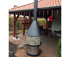 Каминный камень DN 800