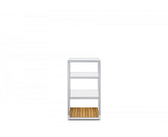 TEAK BOTTOM FRAME SIDEBOARD