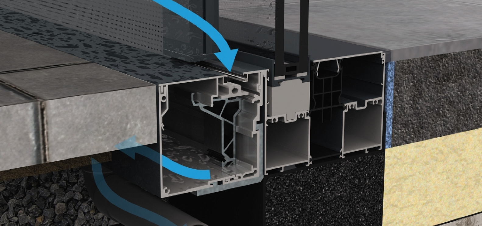 zip система Slidefix - двойная система