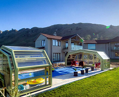 Выдвижные крыши AquaSun для бассейнов от Libart