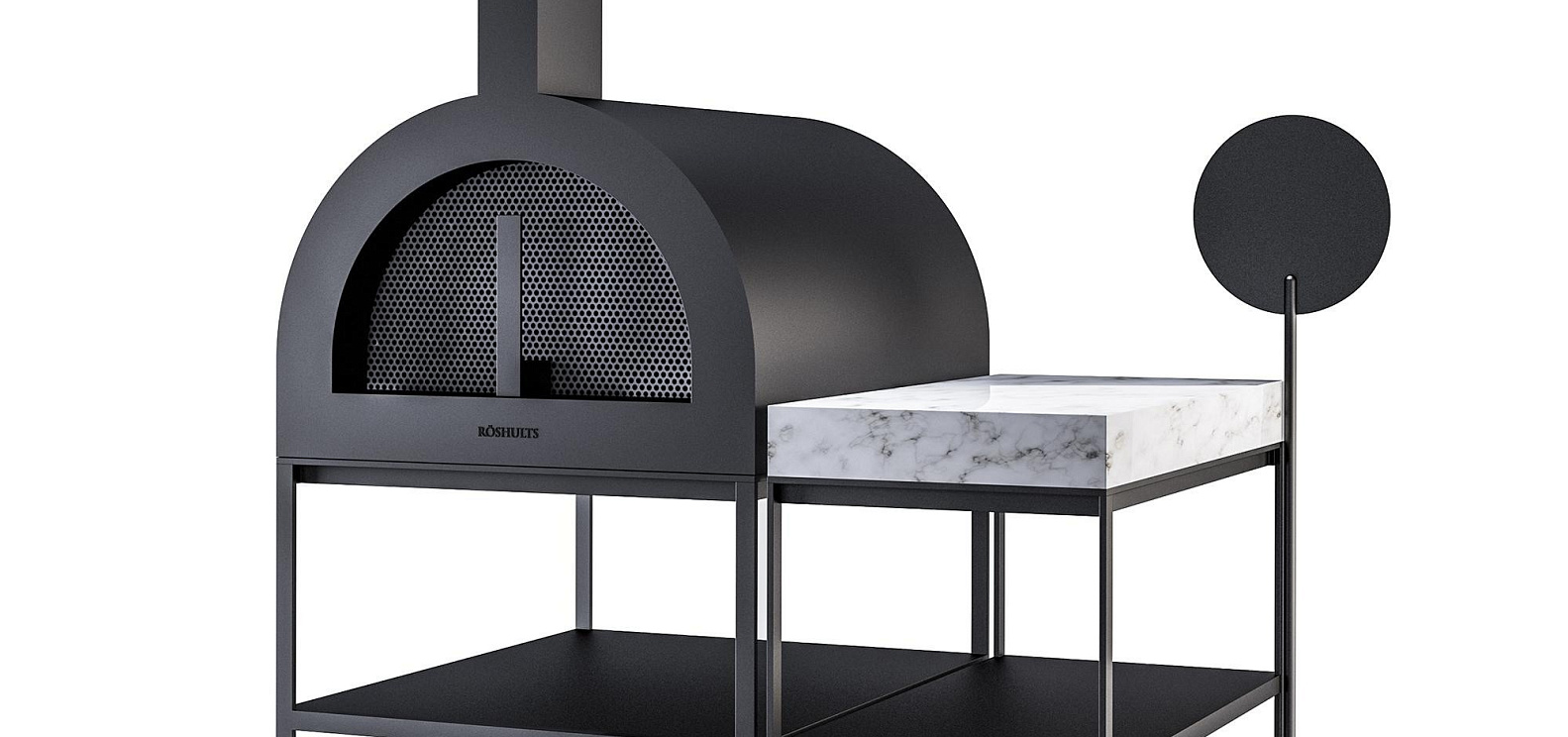 BBQ WOOD OVEN SIDEBOARD TOP
