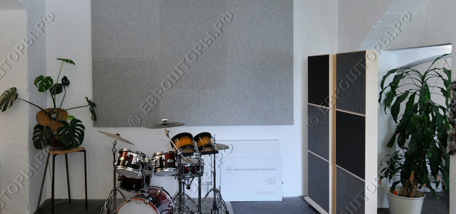 Акустические панели 45х45х1,2