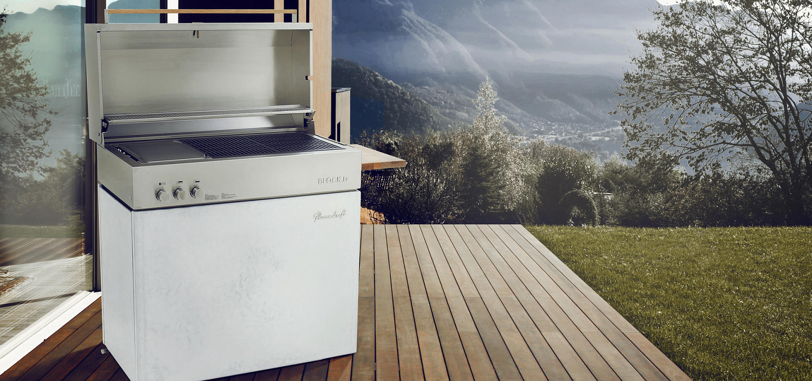 Садовый гриль Block D